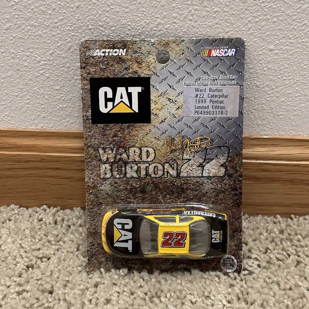 Ward Burton #22 1999 CAT Pontiac NASCAR Limited Edition Car